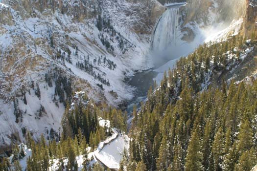USA WY YellowstoneNP 2004NOV01 LowerFalls 019